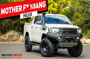 TOYOTA HILUX 4WD HOLESHOT XD SATIN BLACK